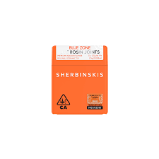 SHERBINSKIS THCA LIVE ROSIN 5PK JOINTS / BLUE ZONE - INDICA